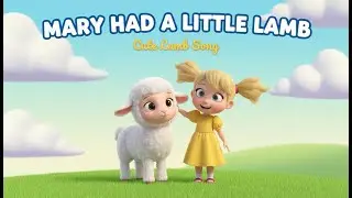 Mary Had a Little Lamb 🐑 | Classic Nursery Rhyme for Kids | Baby Songs