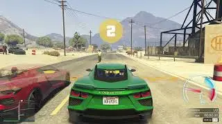 Drag Racing for a Free Dinka Chavos V6 and Climbing Chiliad IN THE SNOW! Let's Play GTA5 Online!