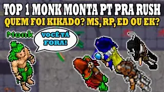 O Top 1 Monk Montou uma PT x4 e t&aacute; fazendo uma Exp Insana! Quem ficou de fora? Ek, Ms, Ed ou Rp?