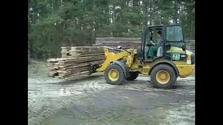 Cat 908 H w tartaku