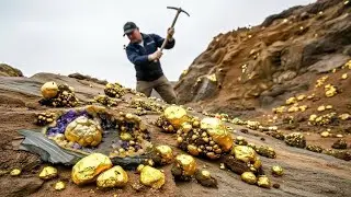 &ldquo;Nature&rsquo;s Hidden Vault: Rare Gold and Gemstones Discovered On the mountain&rdquo;