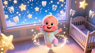 Brushtime Sparkle Shine 🌟🍼 | Kids Fantasy Song | Learn Clean Teeth and Happy Routines
