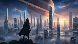 Aurora Over the Ruins &mdash; Futuristic Synthwave | AI Tech Beats