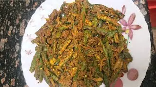 Masala Bhindi recipe 😋 