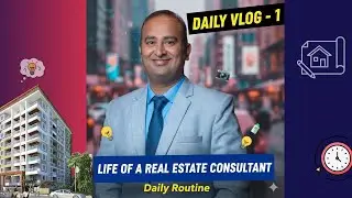 &ldquo;My First Daily Vlog | Life of a Real Estate Consultant 🏢📊&rdquo;