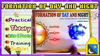 Formation of Day and Night | Earth&rsquo;s Rotation Explained | Science Project| Ontex Electronics