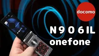 珍しいデュアルネットワークガラケー N906iL onefone