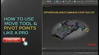 3ds Max Tutorial: How to Use the Move Tool & Pivot Points Like a Pro, Chapter  9