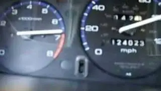 Honda civic CX non-Vtec acceleration 0-110 all stock D16y7