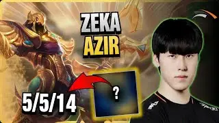 HLE Zeka MIDDLE Azir vs Jayce | 15.4