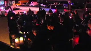Vigil for Elderly Couple Killed in Fire
