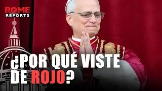 LITURGIA V -  La RAZÓN por la que el PAPA viste de ROJO ante Jefes de ESTADO
