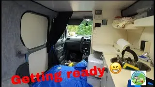 Packing the van