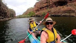 kayaking with crocs in Katherine NT. Outback to Coast