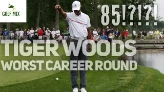TIGER WOODS&rsquo; WORST ROUND