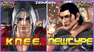 T8 ▰ KNEE (Jin) Vs NEWTYPE (Dragunov) ▰ Tekken 8 High Level Gameplay