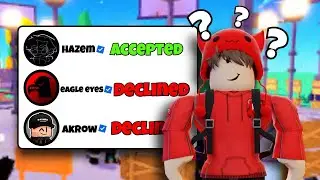 I Sent a Friend Request to 25 Roblox pls donate YouTubers