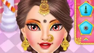 Indian girl wedding salon game||Android gameplay||new game 2022||@StylishGamerr  ||girl games