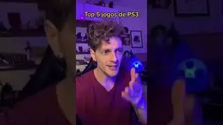 TOP 5 JOGOS de PLAYSTATION 3 #shorts