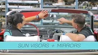 New Sun Visors and Mirrors on the Amazing 1964 Cadillac Eldorado