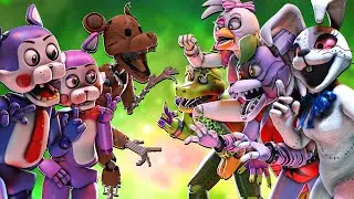 [SFM FNAF] FNAC vs Glamrock
