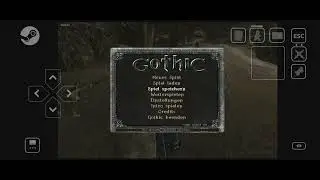 Gothic 1 on Android using Steam Link App gameplay demo