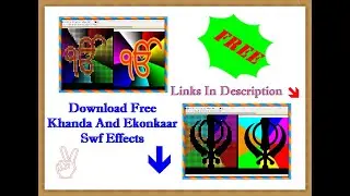Download Free #Swf #Khanda #Effect And Ekonkaar Effect