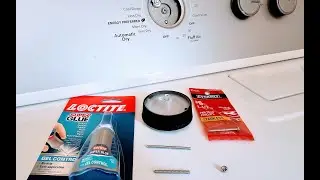 Whirlpool Dryer Knob Broke Off.  How to Fix Dryer Knob