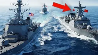 Chinese Warships SURROUND US Destroyer &mdash; Then THIS Happened...
