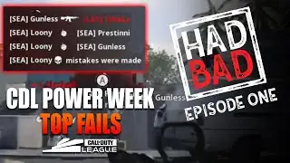 CDL Power Week BIGGEST FAILS | Had Bad Episode 1