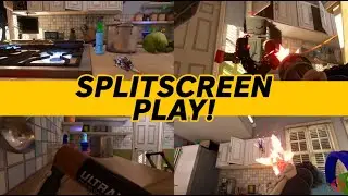 Hypercharge: распакованный кооперативный игровой процесс для Xbox Series S с разделённым экраном ...