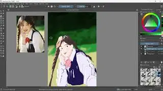 Drawing Everyday [DAY- 85] (portrait)no line art ?
