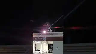 Maddy being airlifted to Loma Linda University Medical Center