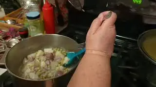 Creamed Peas and New Potatoes