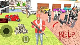 😭 Franklin ka Dog Chori Ho Gaya 💥😢 Indian Theft Auto Simulator Game 💥😱