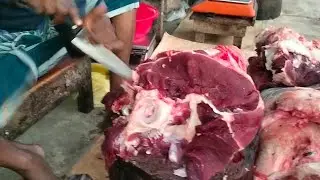 Beef cutting skills best butcher amazing show and big scaling,