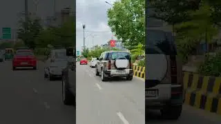 Land Rover Defender 110 Unique Colour Spotted in Durgapur#trending#viral_shorts#luxury_carsinjaipur.