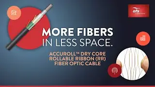 AccuRoll™ Rollable Ribbon Fiber Optic Cable