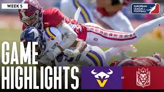 Vienna Vikings @ Prague Lions - Game Highlights | Week 5