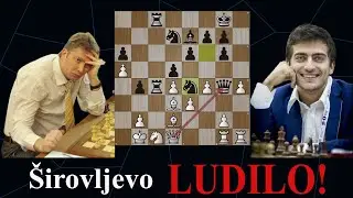 Ko još ovako žrtvuje damu! Širovljevo ludilo! #chess #svetsaha #sah #šah