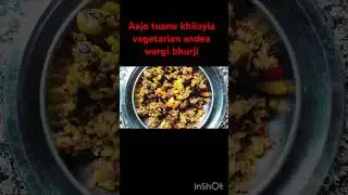 Aajo pyareo tuanu khilayia andea wargi vegetarian bhurji #chefranveerbrar