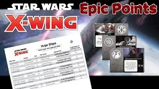 X-wing TMG - First look at the point costs of Epic ships and upgrades