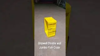 Gripwell Double wall Jumbo Fish crate