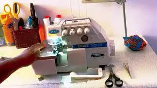 HOW TO CHANGE OIL ON THREAD INDUSTRIAL SERGER/OVERLOCKER - DOIT DT745F