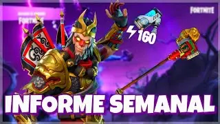 WUKONG! PU&Ntilde;O DE FUEGO! PARCHE 39.30 Y SUPER de HEROES!! - Fortnite Salvar el Mundo