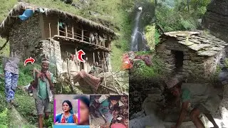 Water mill in Nepal  Using The Primitive Way life story || Simple Nepali Mountain Village Life metro