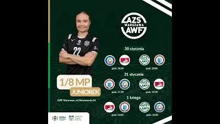 1/8 Mistrzostw Polski Juniorek Piłka Ręczna Kobiet
