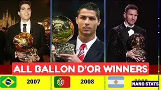 All Ballon d’Or Winners (1956–2025) 🏆 | Football Legends #football