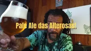 Pale Ale das Alterosas, Apa Columbus e Mosaic.
