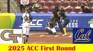 California vs Georgia Tech Softball Game Highlights, 2025 ACC First Round